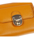 Жіночий шкіряний гаманець Ashwood Y50 Mustard (Гірчичний) картинка, зображення, фото
