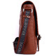 Шкіряна сумка месенджер для ноутбука 14 Brampton London Emissary Tan (Рудий) картинка, зображення, фото