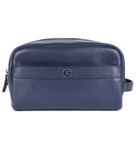 Несесер шкіряний Brampton London Aqualuxe Navy (Синій) картинка, зображення, фото