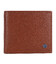 Чоловічий шкіряний гаманець Brampton London Plutus Tan (Рудий) картинка, зображення, фото