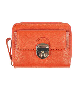 Жіночий шкіряний гаманець Ashwood Y50 Orange (Помаранчевий) картинка, зображення, фото