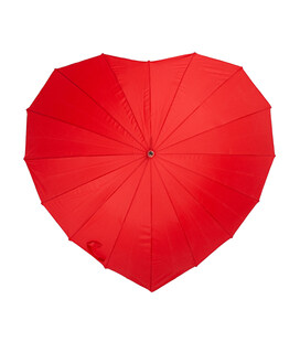 Зонт женский Fulton Heart Walker-1 UV L909 Red (Красный) фото, картинка, изображение