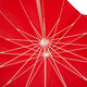 Зонт женский Fulton Heart Walker-1 UV L909 Red (Красный) фото