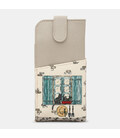 Шкіряний чохол для окулярів Yoshi Y4309 (Country Cottage Warm Grey)