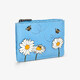 Жіночий шкіряний гаманець Yoshi Y1321 Bee Happy (Blue) картинка, зображення, фото