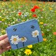 Жіночий шкіряний гаманець Yoshi Y1321 Bee Happy (Blue) картинка, зображення, фото