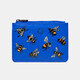 Жіночий шкіряний гаманець Yoshi Y1321 Sweet Bees (Blue) картинка, зображення, фото