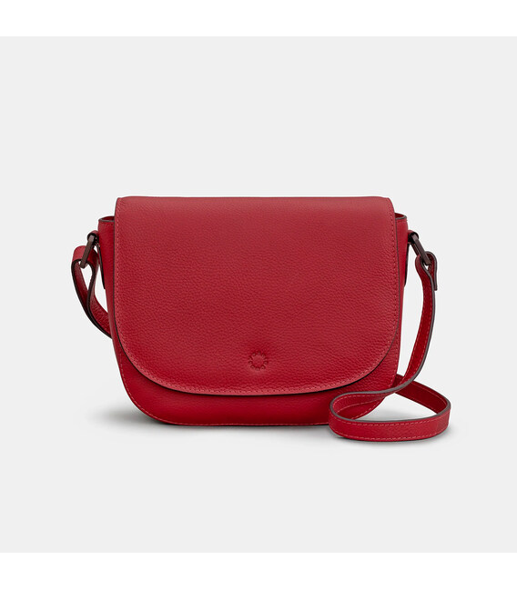 Жіноча шкіряна сумка Yoshi YB242 Highland (Cherry Red) картинка, зображення, фото