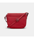 Жіноча шкіряна сумка Yoshi YB242 Highland (Cherry Red) картинка, зображення, фото