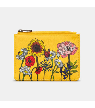 Женский кожаный кошелек Yoshi Y1321 Franklin (Wildflowers) фото, картинка, изображение