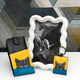 Кожаный чехол для очков Yoshi Y4309 (Cat Colour Block) фото
