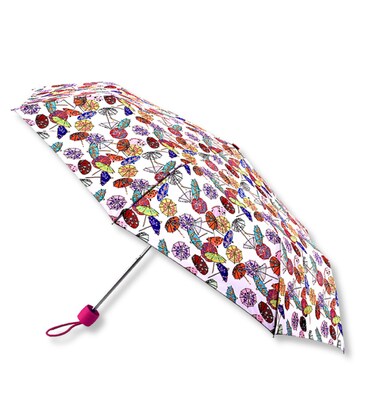 Жіноча парасолька Fulton L354 Minilite-2 Cocktail Party (Коктейльна вечірка) картинка, зображення, фото