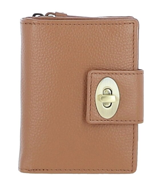 Женский кожаный кошелек Ashwood Y60 Butterscotch (Коричневый) фото, картинка, изображение