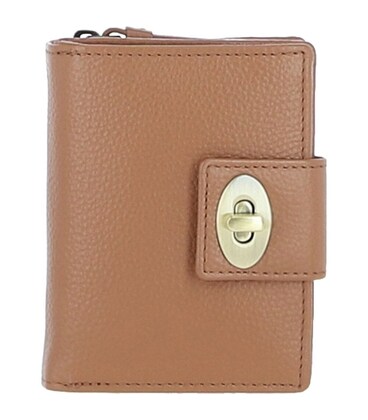 Женский кожаный кошелек Ashwood Y60 Butterscotch (Коричневый) фото, картинка, изображение