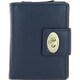 Жіночий шкіряний гаманець Ashwood Y60 Navy (Темно-синій) картинка, зображення, фото