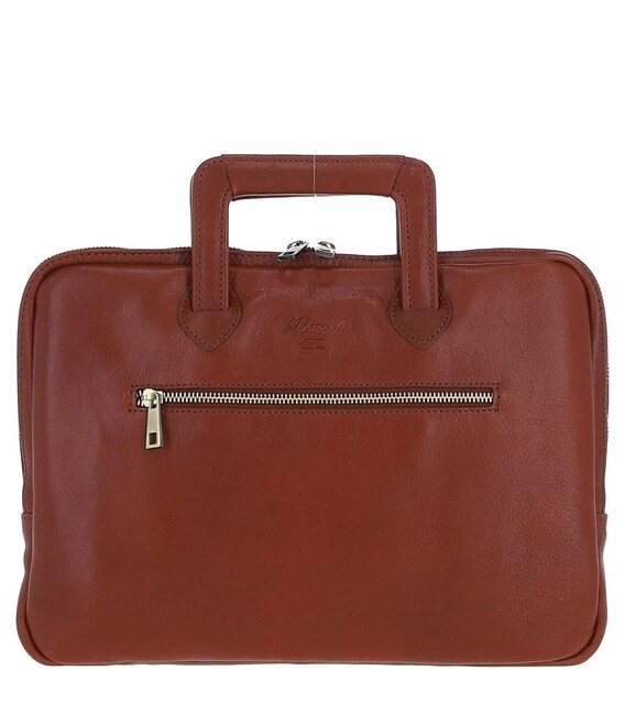 Сумка мужская для ноутбука 13 Ashwood PL45 Tan (Коричневый) фото, картинка, изображение