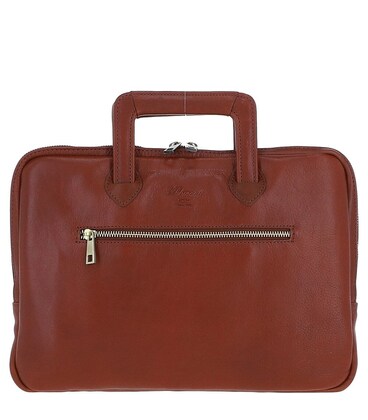 Сумка чоловіча для ноутбука 13 Ashwood PL45 Tan (Коричневий) картинка, зображення, фото