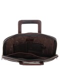 Сумка чоловіча для ноутбука 13 Ashwood PL45 Brown (Темно-коричневий) картинка, зображення, фото