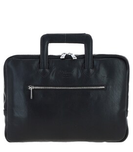 Сумка мужская для ноутбука 13 Ashwood PL45 Black (Черный) фото, картинка, изображение