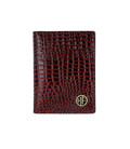 Шкіряний картхолдер Hammonds Flycatcher CC606 Croc Brown (Коричневий)