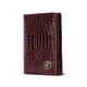 Шкіряний картхолдер Hammonds Flycatcher CC606 Croc Brown (Коричневий) картинка, зображення, фото