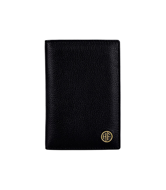 Шкіряна обкладинка для паспорта Hammonds Flycatcher PH602 Nappa Black (Чорний) картинка, зображення, фото