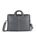 Сумка шкіряна для ноутбука 13 Hammonds Flycatcher LB105 Grey (Сірий)