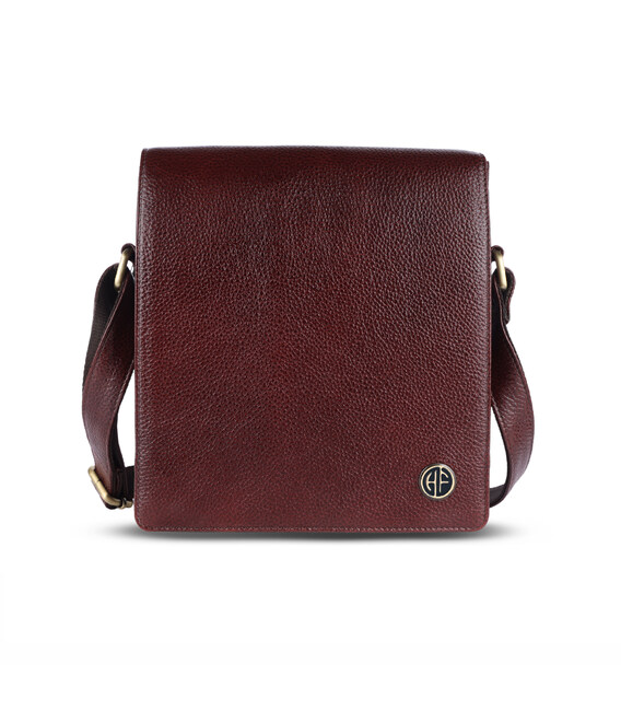 Чоловіча сумка через плече шкіряна Hammonds Flycatcher SB1159 Brown (Коричневий) картинка, зображення, фото