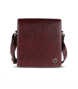 Чоловіча сумка через плече шкіряна Hammonds Flycatcher SB1159 Brown (Коричневий) картинка, зображення, фото