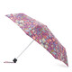 Женский зонт Fulton L907-041819 Morris & Co. Minilite-2 UV Golden Lily Pink фото