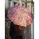 Женский зонт Fulton L907-041819 Morris & Co. Minilite-2 UV Golden Lily Pink фото