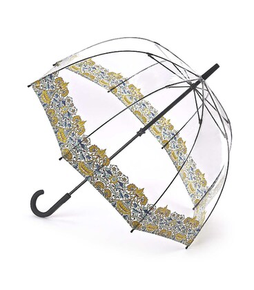 Парасолька-тростина жіноча Fulton L782 Morris & Co. Birdcage-2 Lodden картинка, зображення, фото