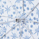 Женский зонт Fulton L907-041826 Morris & Co Minilite-2 UV Daisy Blue Ivory фото