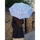 Женский зонт Fulton L907-041826 Morris & Co Minilite-2 UV Daisy Blue Ivory фото