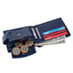 Чоловічий шкіряний гаманець Hammonds Flycatcher HF502 Croc Blue (Синій) картинка, зображення, фото