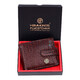 Чоловічий шкіряний гаманець Hammonds Flycatcher HF502 Croc Brown (Коричневий) картинка, зображення, фото