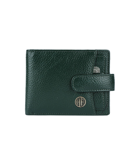 Чоловічий шкіряний гаманець Hammonds Flycatcher HF502 Green (Зелений) картинка, зображення, фото