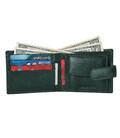 Мужской кожаный кошелек Hammonds Flycatcher HF502 Green (Зеленый) фото, картинка, изображение