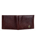 Чоловічий шкіряний гаманець Hammonds Flycatcher HF577 Croc Brown (Коричневий) картинка, зображення, фото