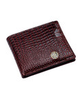 Чоловічий шкіряний гаманець Hammonds Flycatcher HF577 Croc Brown (Коричневий) картинка, зображення, фото