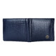 Чоловічий шкіряний гаманець Hammonds Flycatcher HF577 Croc Blue (Синій) картинка, зображення, фото
