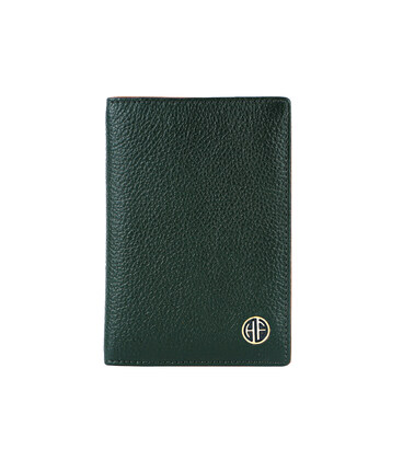 Кожаная обложка для паспорта Hammonds Flycatcher PH602 Green (Зеленый) фото, картинка, изображение