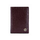 Кожаная обложка для паспорта Hammonds Flycatcher PH602 Croc Brown (Коричневый) фото