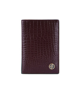 Шкіряна обкладинка для паспорта Hammonds Flycatcher PH602 Croc Brown (Коричневий) картинка, зображення, фото