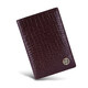 Кожаная обложка для паспорта Hammonds Flycatcher PH602 Croc Brown (Коричневый) фото