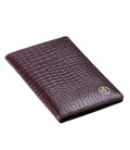 Шкіряна обкладинка для паспорта Hammonds Flycatcher PH602 Croc Brown (Коричневий) картинка, зображення, фото