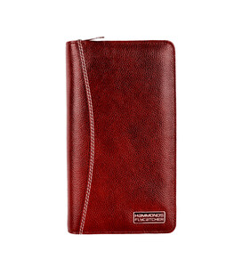 Дорожный кожаный портмоне Hammonds Flycatcher PH601 Brown (Коричневый) фото, картинка, изображение