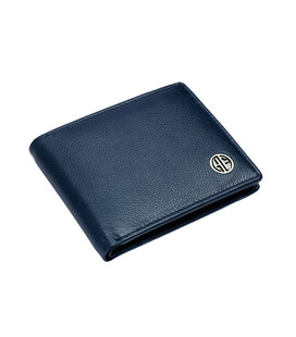 Чоловічий шкіряний гаманець Hammonds Flycatcher HF594 Blue (Синій) картинка, зображення, фото