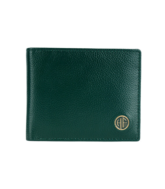 Чоловічий шкіряний гаманець Hammonds Flycatcher HF594 Blue (Зелений) картинка, зображення, фото