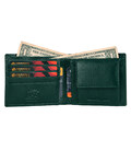 Чоловічий шкіряний гаманець Hammonds Flycatcher HF594 Blue (Зелений) картинка, зображення, фото
